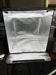Photo Light Box, Samtian 24X24X24 Portable Folding Studio Professional. Fixed Price $99.99.