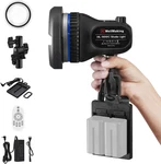 80W Portable Led Continuous Cob Spotlight Video Cri 97+ Dimmab. Fixed Price $636.73.