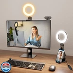 Evershop Ring Light For Laptop Desk Clip On,small Computer Video. Fixed Price $44.99.