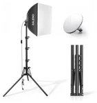 Raleno Softbox Lighting Kit 16" Photography Studio Equipment For Tiktok. Fixed Price $32.76.