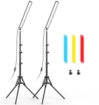 Pack Led Video Light Stick With 62.99'' Tripod Stand/color Filter, Dimmable.... Fixed Price $94.47.