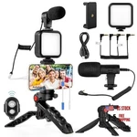 Vlogging Kit For Iphone, Android (with Tripod), Mini Led Video Light +. Fixed Price $40.49.
