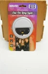 New Bower Rechargeable Clip-on Ring White 36 Led. Fixed Price $10.50.