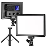 Neewer NL-116AID 9" Led Panel 3200K 5600K, CRI95+, Usb-c, W/stand. Fixed Price $52.99.