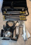 Lowel Omni Tota Kit Photography Video Lighting Lot 25" Case Stands Extras. Fixed Price $200.00.