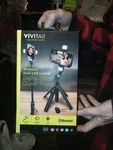 Vivitar Creator Series Wireless Dual Led Light Selfie Stick Quad Tripod Stand. Fixed Price $35.00.