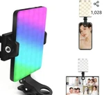 Greatlpt Rgb Phone Light Clip Cell Fill 360 Full Color Cri (A12). Fixed Price $30.00.