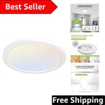 Energy-efficient 12" Led Round Panel Light Selectable Cct 3000K/4000K/5000K. Fixed Price $28.89.