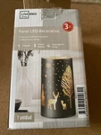 Livarno Home Decorative Led Lantern Indoor New Box. Fixed Price $19.50.