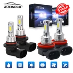 H11 9005 Led Headlight Kit Combo Bulbs 10000K High&low Beam Super Bright White. Fixed Price $24.99.
