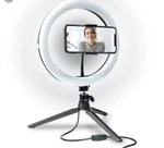 Bower 10" Led Ring Light Kit -tripod & Phone Holder W/remote. Fixed Price $19.00.