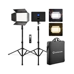 Lume Cube Studio Panel 2-POINT Lighting Kit Edge Lit Led Bicolor Pane.... Fixed Price $356.06.