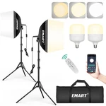 Emart Photography Lighting Kit, 16"X16" Pull Box, 50W 3000K-6000.... Fixed Price $88.24.