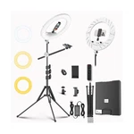 55W18 45CM Kit New Version 6700K Dimmable Ledringlight... Fast Ship. Fixed Price $98.99.