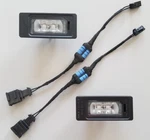 Led License Plate Lights + Adapter Lighting For Audi A4 B8. Fixed Price $75.61.