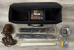 Speedotron 2 Strobe Light With Stand Studio Kit Travel Case. Fixed Price $220.00.