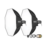 Westcott FJ400-SE 2-LIGHT Studio Strobe Kit (110V) With FJ-X3 M Wireless Trigger. Fixed Price $699.90.