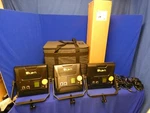 Ikan LBX10-3PT-KIT W/3 Lyra Dmx Bi-color 1X1 Led Soft Lights, External Ps. Fixed Price $899.00.