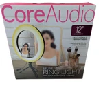 Coreaudio 12'' Selfie Ring Light With Smartphone Stand Adjustable Brightness. Fixed Price $9.34.