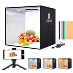 12"X12"X12" Studio Light Box Photography With Desktop Tripod & 120 Leds.... Fixed Price $36.75.