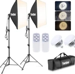 2 Torjim Softbox Photography Lighting Kit. Fixed Price $64.99.