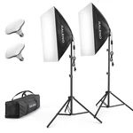 Raleno Softbox Lighting Kit, 20X28-INCH Photography With Led.... Fixed Price $88.42.