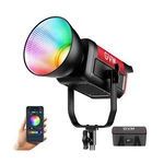 Gvm 300C Rgb Video Light, 300W Studio 2000K-10000K Photography Lighting.... Fixed Price $403.51.