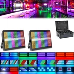 200W Rgbw 768LED Wall Wash Light Strobe Dmx Stage Dj Beam Party Show+case. Fixed Price $487.31.