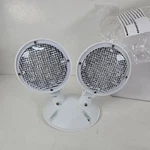Maxlite ERO-2HW Outdoor Emergency Remote Double Head White New Lighting. Fixed Price $15.00.