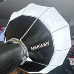 Neewer CB60B Octagon Softbox White Black Portable With Diffuser Carry Bag. Fixed Price $55.00.