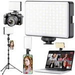 Selfie Ring Kit With Tripod - 98 Led Portable Lighting For Video. Fixed Price $19.16.