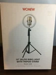Wonew 10 Selfie Ring Light Tripod Stand ZJ08 For Streaming Make-up Photo Video. Fixed Price $14.95.