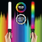 Rgb Led Wand Bower 360 Degree 19-INCH Light Poi Edc Music Festival Gear Traffic. Fixed Price $59.99.