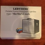 New Light Dow Photo Studio 12 Inch Portable Folding Box Square Ob. Fixed Price $17.00.