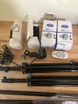 Savage 700W Bi-color Studio Light Kit LED770K-BI 33" Umbrellas. Fixed Price $95.00.