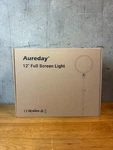 Aureday 12" Full Screen Ring Light Led Video Photo Dimmable Kit New Box. Fixed Price $20.00.