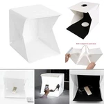 Portable Fold-able Square Photo Studio Tent Box With Led Lights/backdrops. Fixed Price $20.00.