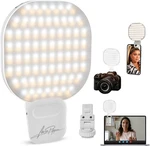 Larsa Pippen Led Selfie-light With Clip & Glass Mirror Rechar. Fixed Price $32.40.