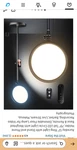 Aureday 12" Led Ring Light Kit Dimmable W/ Stand, Phone Holder, Remote 79". Fixed Price $55.00.