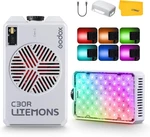 C30R Rgb Led Camera Light Panel 30W - Portable, Bright, Fast Rechargeable. Fixed Price $114.99.