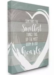 Stupell Home Decor Smallest Things Canvas Wall Art Multi-color Nwt. Fixed Price $35.99.
