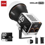 Zhiyun Molus G60 Led Video Light 60W Pocket Cob 2700K-6500K W/dome Softbox. Fixed Price $158.86.