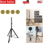 Universal Adjustable Tripod Speaker Stand - Perfect For Pa Studio Monitors. Fixed Price $45.99.