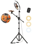 Luxsure Ring Light With For Phones, Tripod, Standing. Fixed Price $25.00.