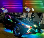 4PCS 4FT (1.2M) Rgb Dream Color Chasing Led Light Strips, Bluetooth + Remote .... Fixed Price $177.66.