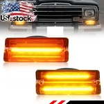 Amber Led Front Parking Signal Lights For 76-83 Jeep Cherokee Wagoneer J10 J20. Fixed Price $119.99.