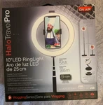 Tzumi On Air Halo Travel Pro 10" Ring Light, Vlogging Series, Factory Sealed. Fixed Price $19.99.