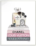 Stupell Industries Fashion Essentials Above Glam Designer Books Wall Art, 13 X19. Fixed Price $20.99.