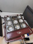 Richardson Type 5541 Molequartz Nine-light Molefay. Fixed Price $199.95.