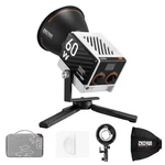 Zhiyun Molus G60 Combo Bi-color Studio Light Kit App Control With Dome Diffusion. Fixed Price $160.65.